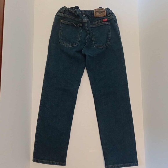 Stylish Boys Wrangler Classic Straight jeans size 14 Husky 5 pocket - Picture 4 of 5